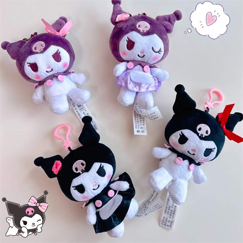 Ornamen Gantung Mewah Sanrio Kuromi Asli Desain Bunny, Berbahan Pp Cotton