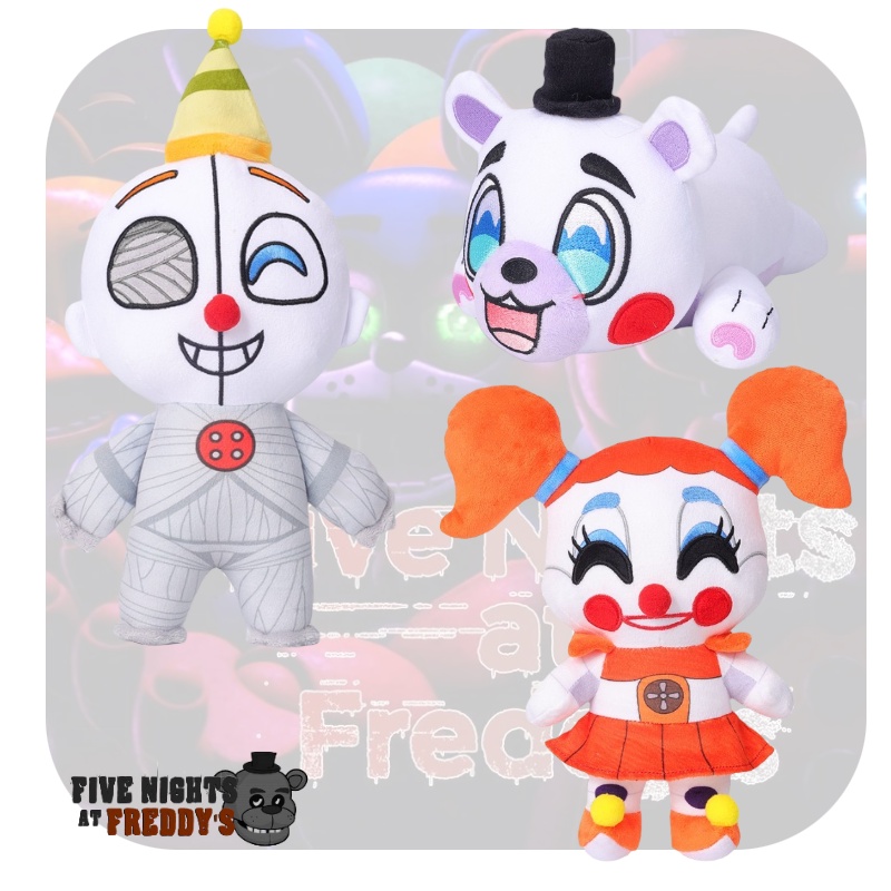 Jili's Fnaf Plush Toy Pp Cotton Filling, Plush Pendek, Dan Tersedia Tiga Gaya Berbeda