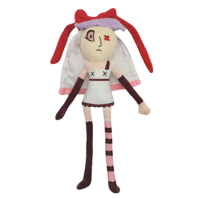 Hazbin Hotel Charlie Alastor Plush Doll Lembut Anime Malaikat Debu Plushie Mainan Hadiah