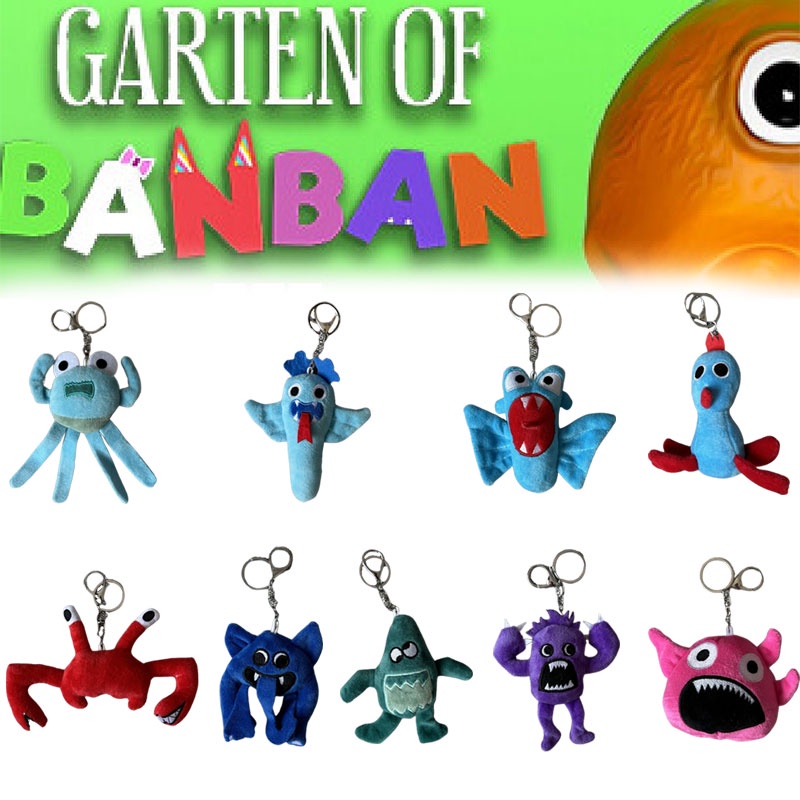 Garten Of Banban Plush Charm Aneh Ceria