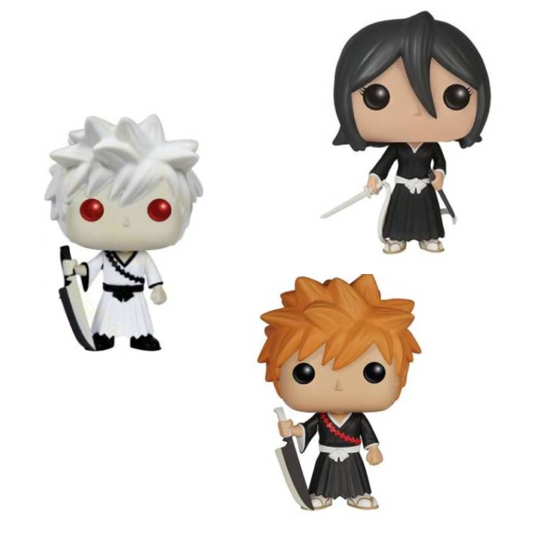 New Pop Death God Kurosaki Ichigo Figure Kolekte Pvc Putih