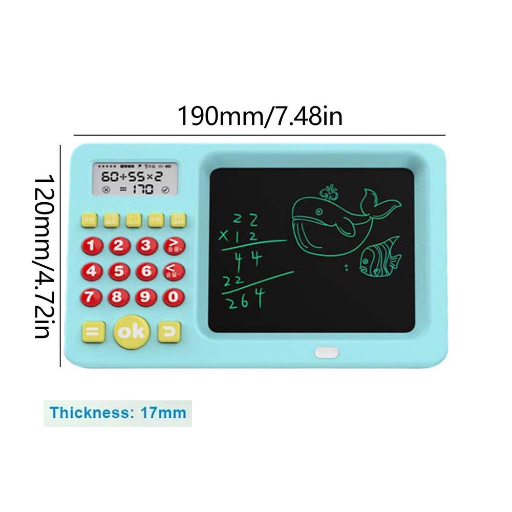 Papan Tulis Gambar Belajar Matematika Mainan Anak Mesin Edukasi Dini Mulut