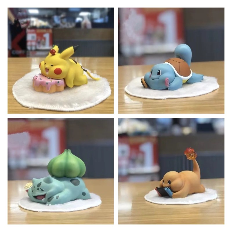 Figur Pet Berharga Pikachu Charmander Bulbasaur Dan Squirtle Hadiah Ideal Untuk Ulang Tahun Dan Wisuda