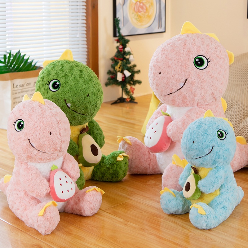 Boneka Binatang Dinosaurus High Quality Tersedia 3warna