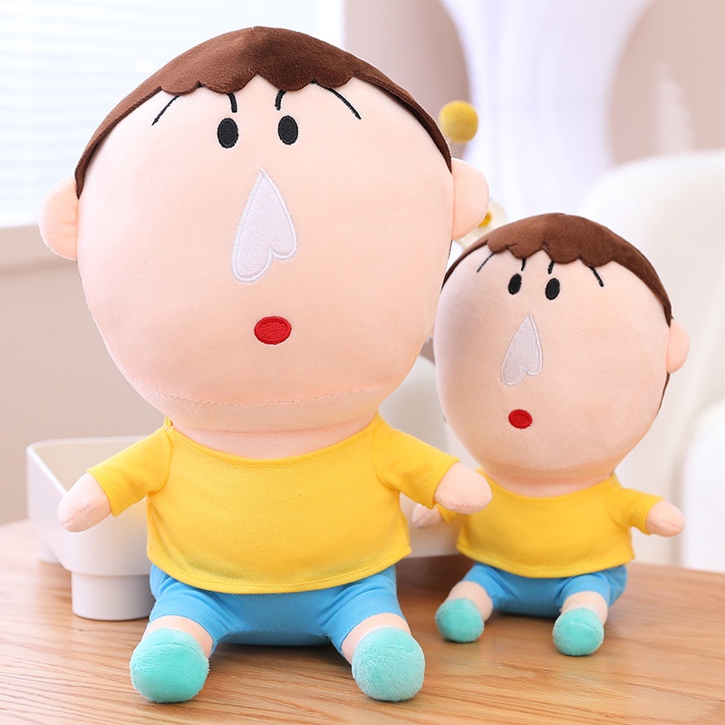 Boneka Hewan Crayon Shin-chan Super Imut Dan Menggemaskan, Lembut Dan Kristal Super Lembut, Mainan Non multi Fungsi