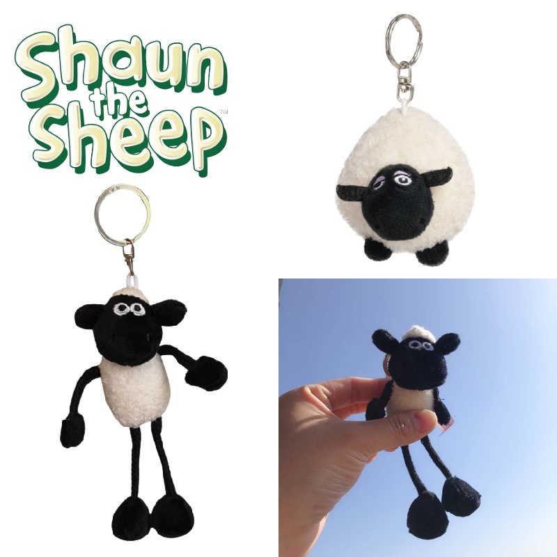 Liontin Mini Gantungan Kunci Mewah Shaun The Sheep Lucu Untuk Pelajar Dan Kipas Desain Unik