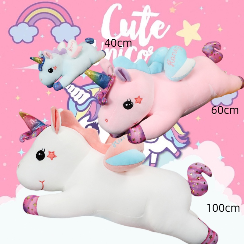 Unicorn Putih Elegan Mewah Ideal Untuk Dekorasi Ruangan