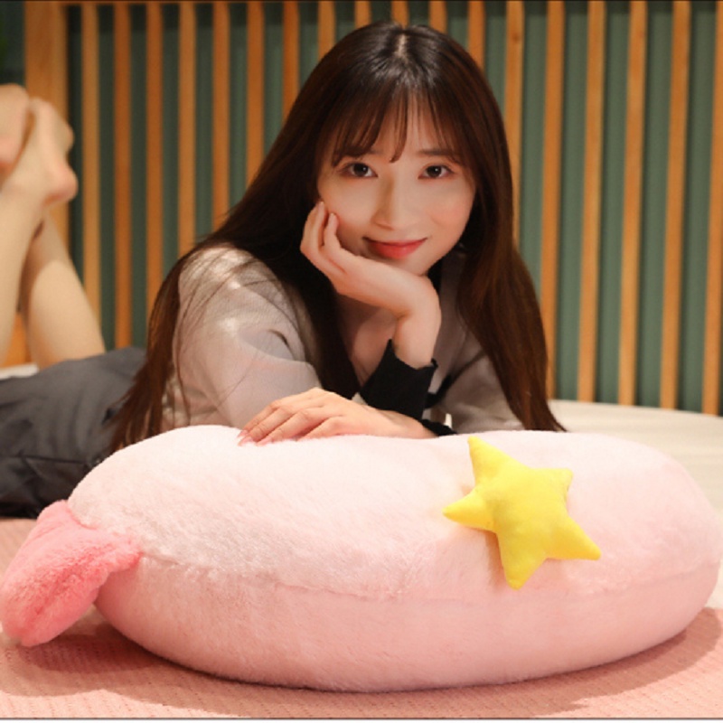 Switch Kirby Game Peripheral Star Kirby Plush Pillow Desain Bordir Menggemaskan, Tersedia Banyak Ukuran