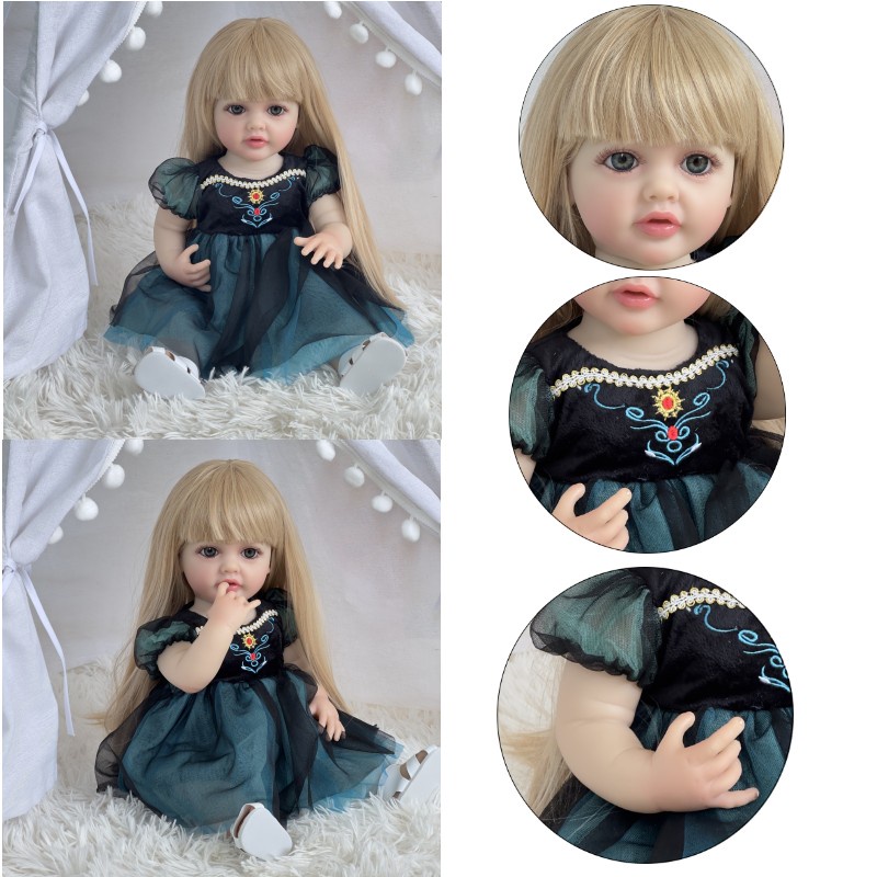 Npk 55cm Full Betty Doll- Realistis, Ideal Untuk Anak Usia 4-6th.