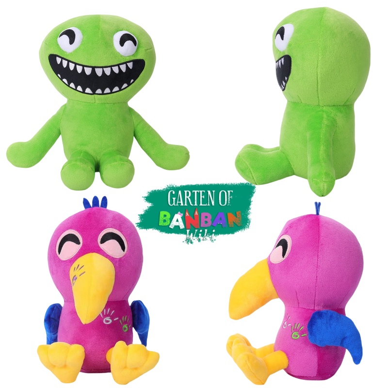 Kartun Burung Mainan Mewah Garten Of Banban Garden, Lembut Dan Cuddly, Dapat Disesuaikan, Usia 7-14, 25cm