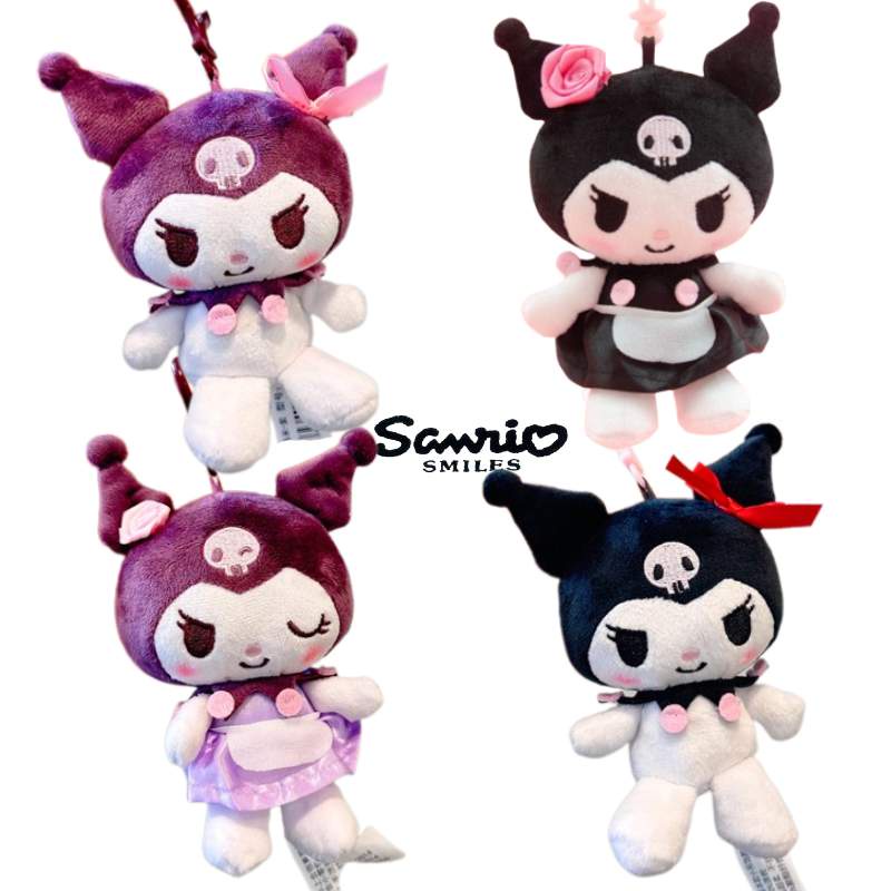 Ornamen Gantung Mewah Sanrio Kuromi Asli Desain Bunny, Berbahan Pp Cotton