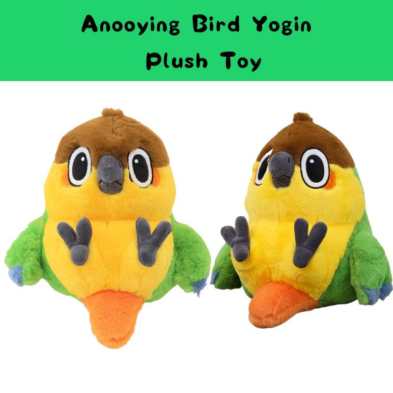 Anooying Yogin Bird Mainan Mewah Nuri Boneka Boneka Bantal Cushion Duduk/Lie Hadiah