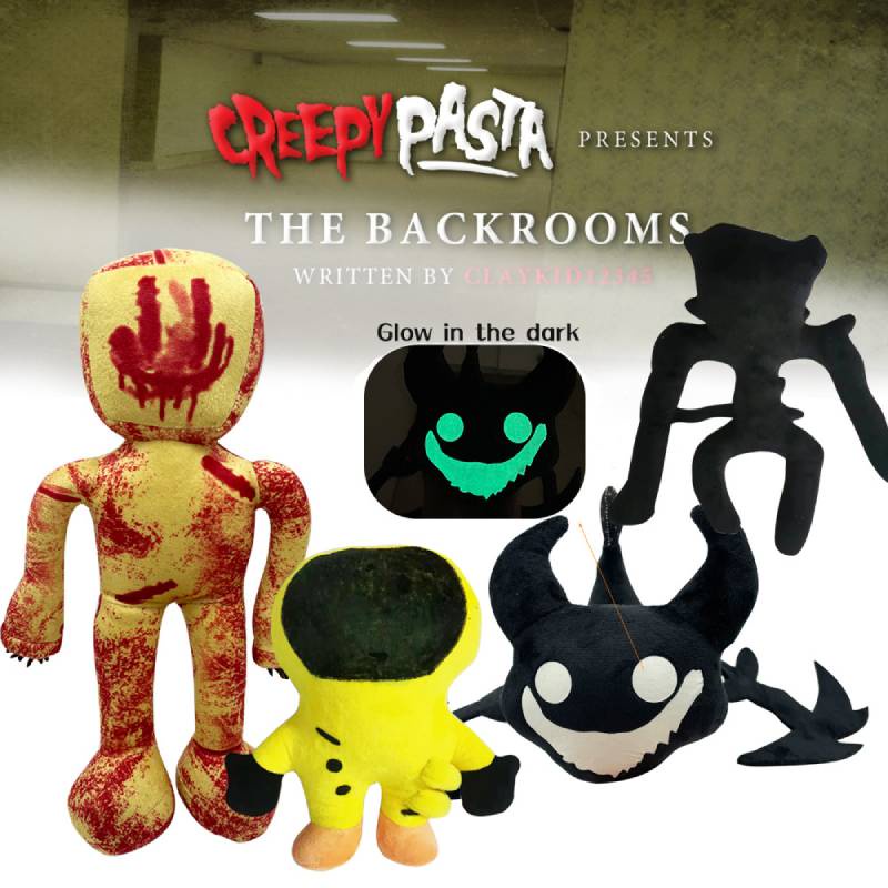 Escape The Backrooms Huggable Plush Toy Pendamping Hebat Untuk Segala Acara