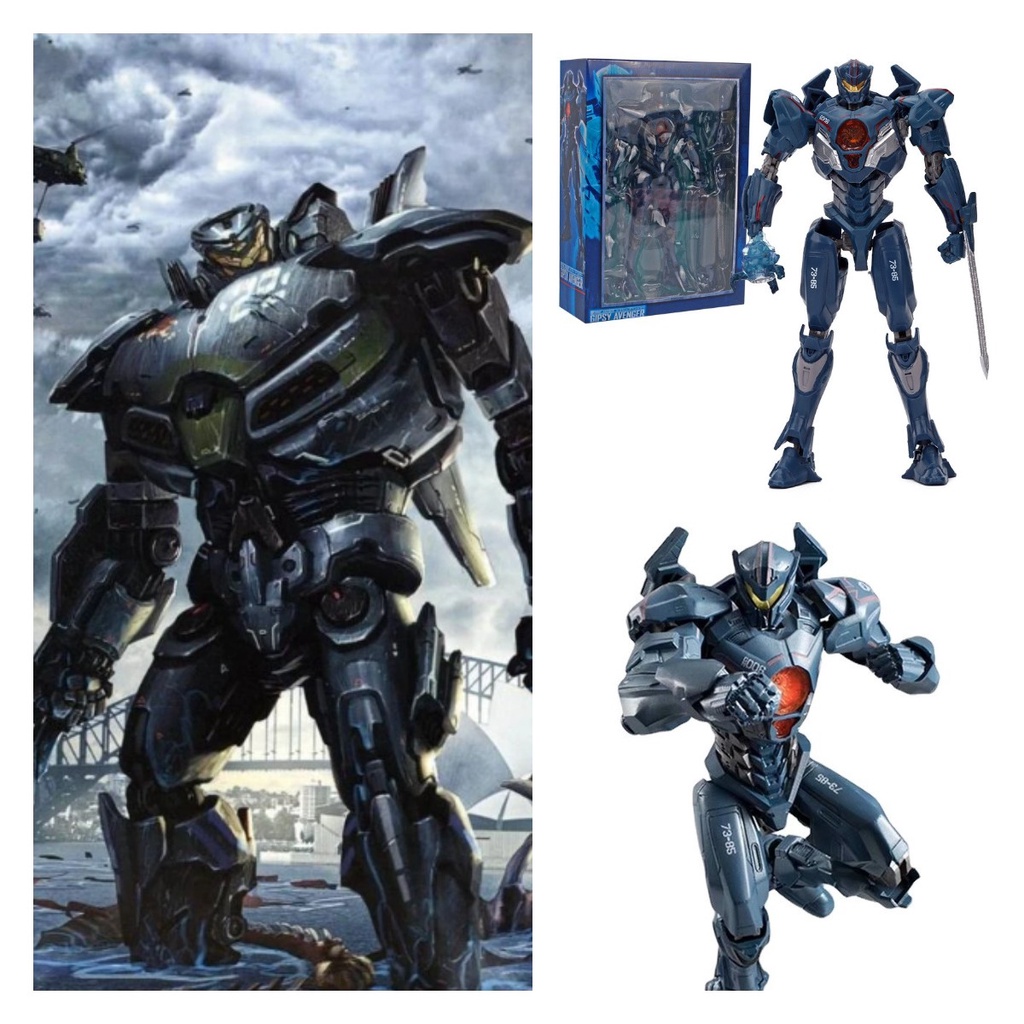 Mainan Patung Pvc Pacific Rim2 Revengeful Wanderer