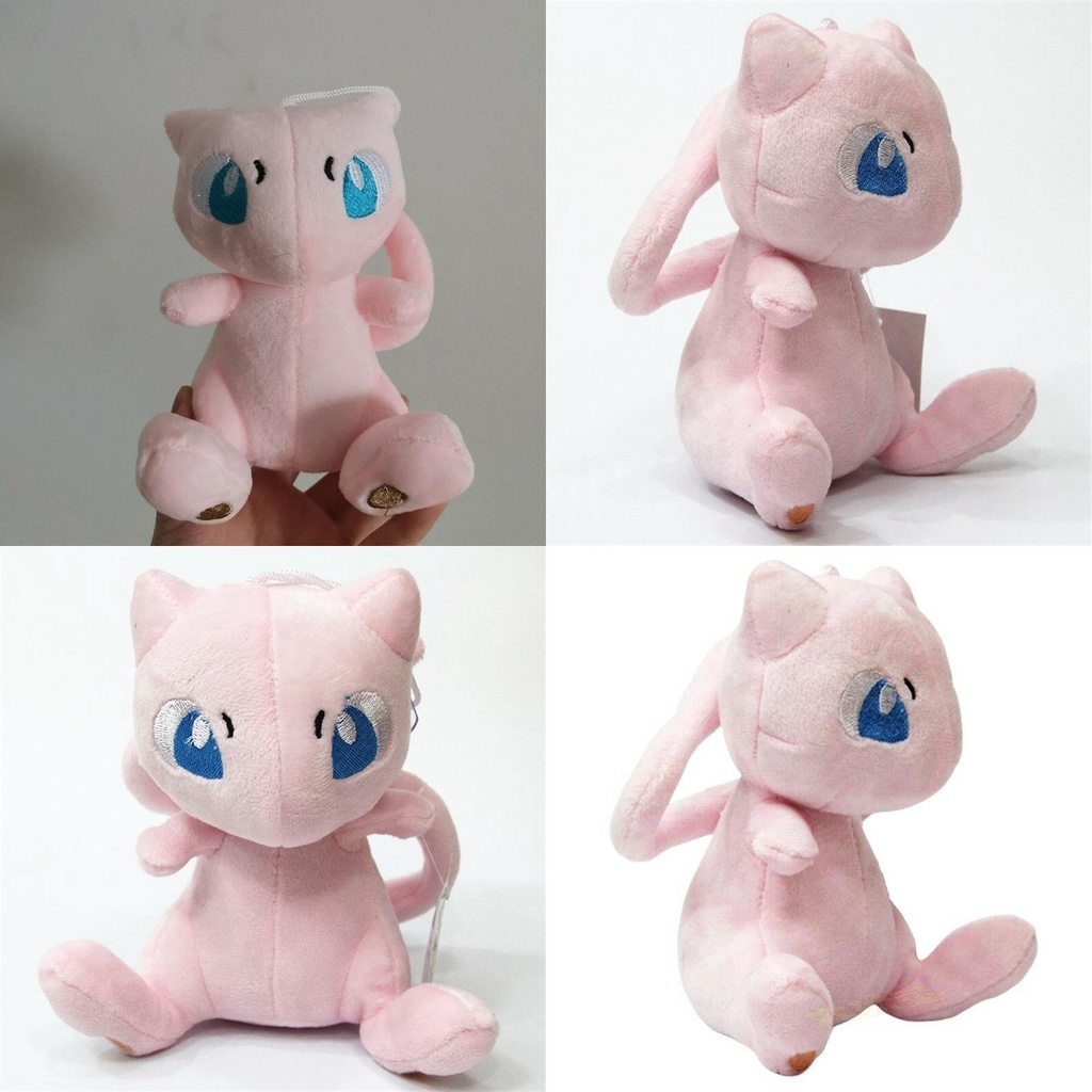 Mainan Boneka Plush Pokemon Mew Lembut Dan Halus Cocok Untuk Dipelukan Dan Dipajang