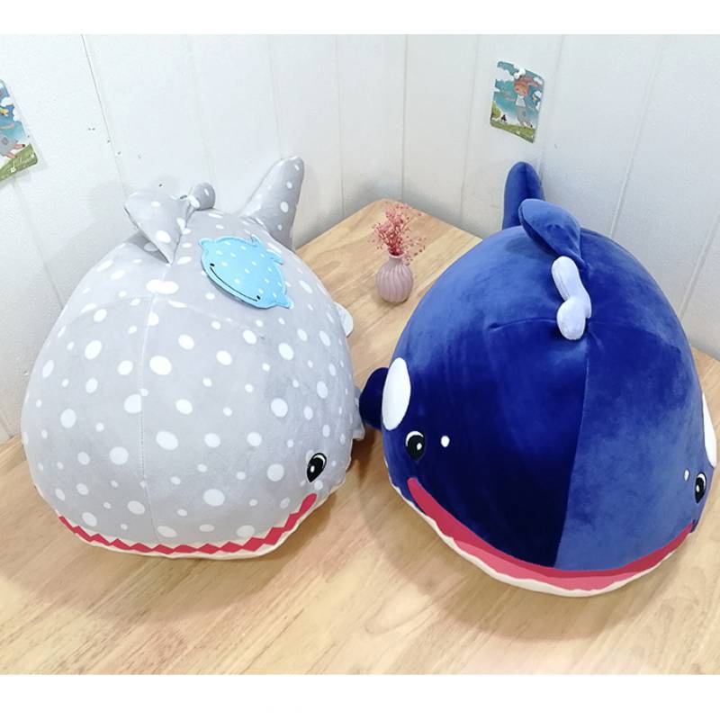 60 cm Kreatif Dolphin Lempar Bantal Hiu Mainan Mewah Boneka Paus Hadiah Selebriti Internet