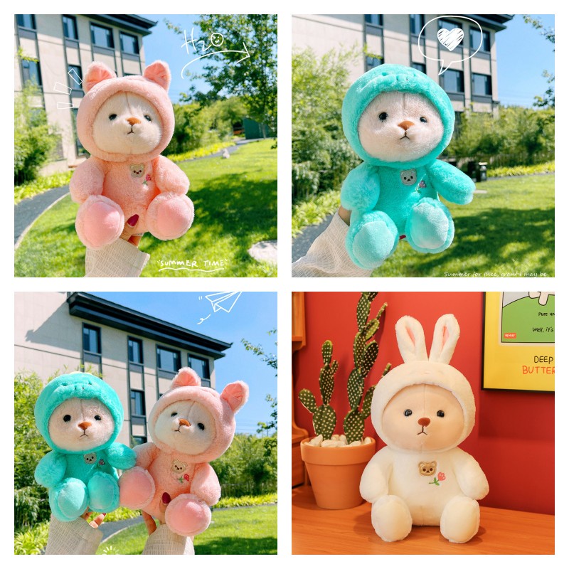 Boneka Teddy Bear Serbaguna Yang Bisa Berubah Jadi Karakter Berbeda Karakter Lolo Castle Collection)