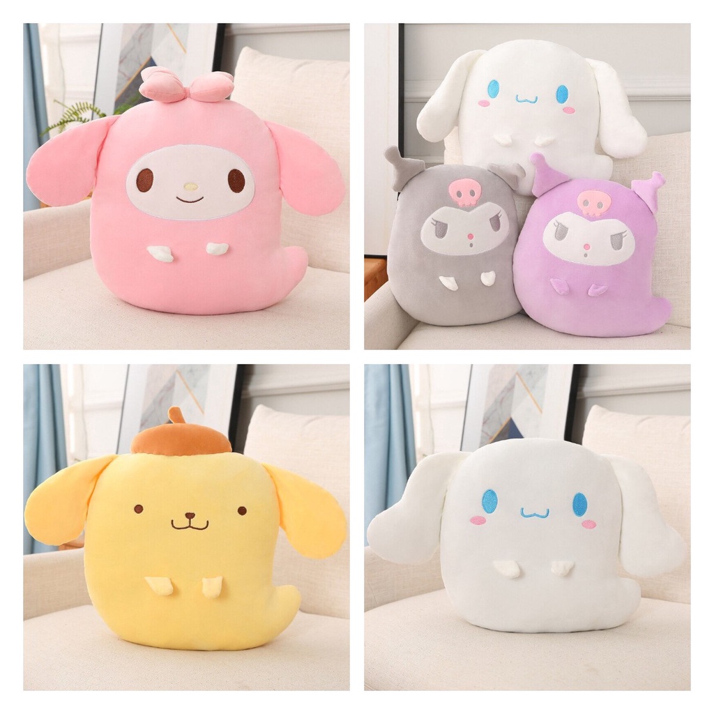 Fluffy Melody Devil Plush Pillow Bantal Sofa Kartun Anime Kurumi Boneka Mainan Hadiah Untuk Anak