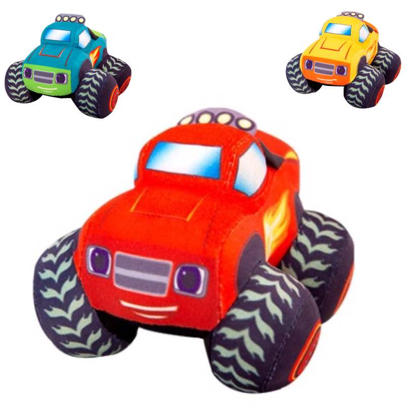 Plushie Mobil Off-road Fun Dengan Desain Kartun