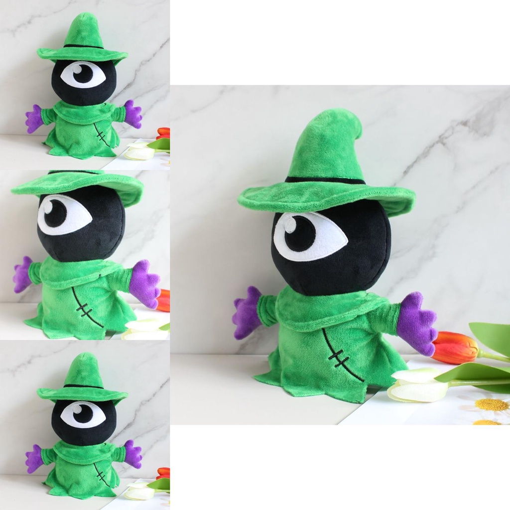 Cozy Green Mage Everhood Mainan Mewah Permainan Kartun Isi Boneka Hadiah Natal