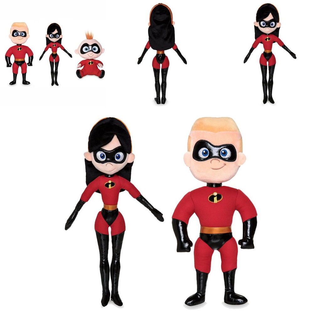 Incredibles 2mainan Mewah Menggemaskan Violet Dash Jack-Jack Boneka Lembut Untuk Anak-Anak Boneka