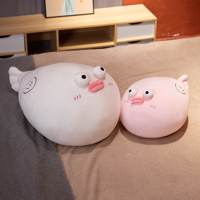 Bantal Sofa Bed Bibir Sosis Puffer Fish Nyaman Dan Nyaman