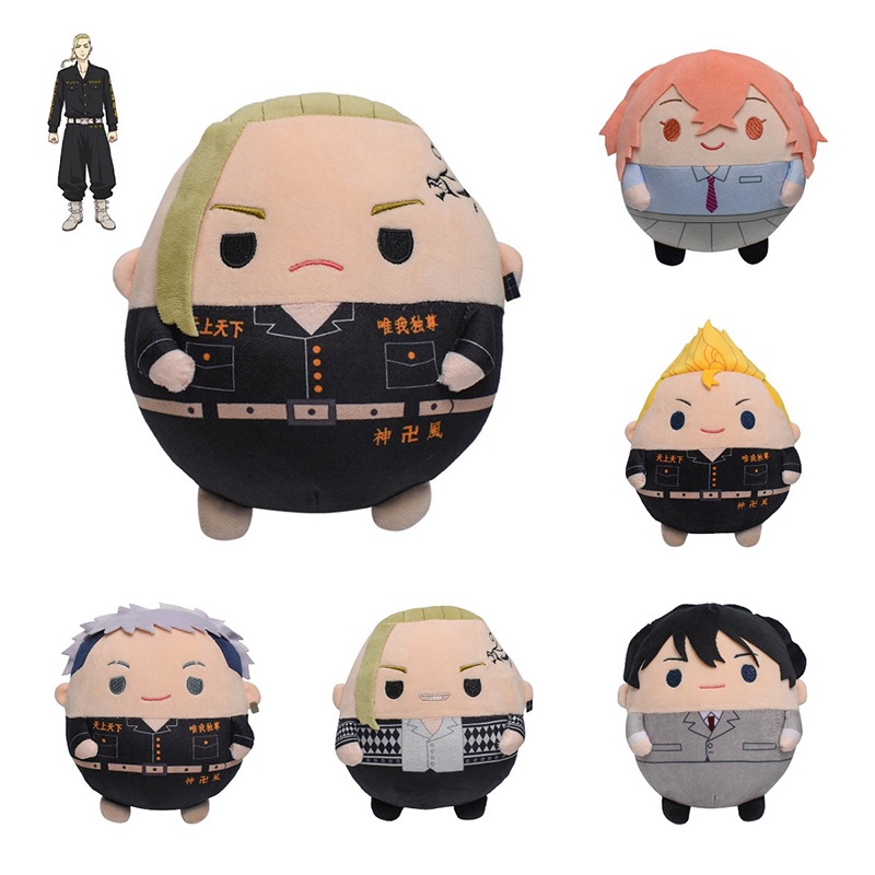 Plushies Karakter Tokyo Revengers Pilihan Mikey Draken Dan Lebih Ultra-Lembut Cocok Untuk Fans)