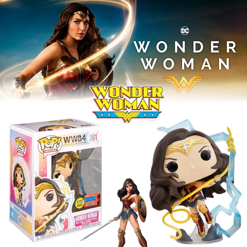 Funko Pop Dc Justice League Wonder Woman Model Lucu Untuk Anak