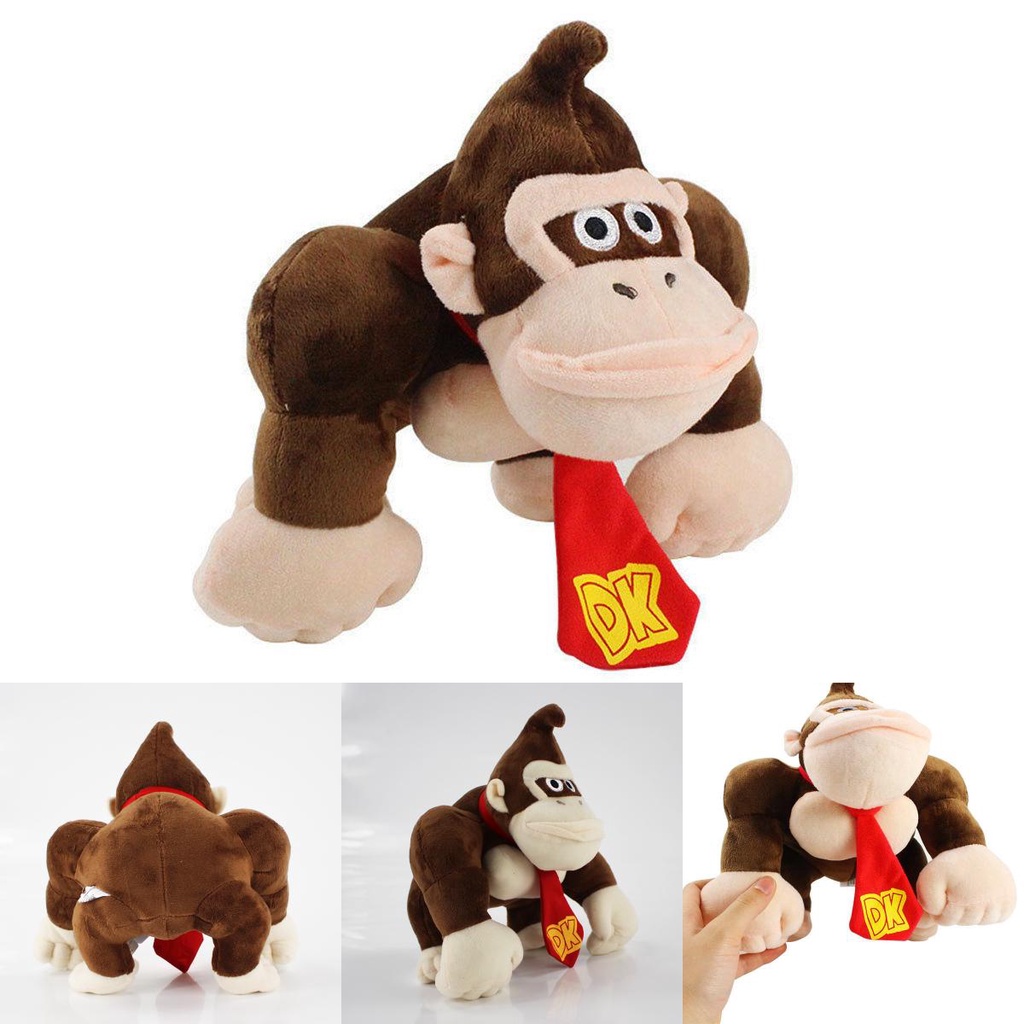 9.8 Inch Donkey Kong Super MarioBros Mainan Mewah Boneka Lembut Anak Boneka Hadiah