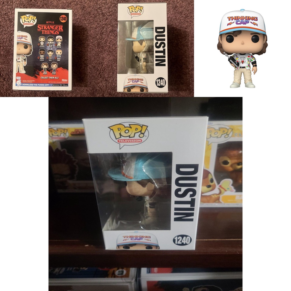 Personal Handmade Funko Pop Vinyl Model Stranger Things Dustin Dan Eddie