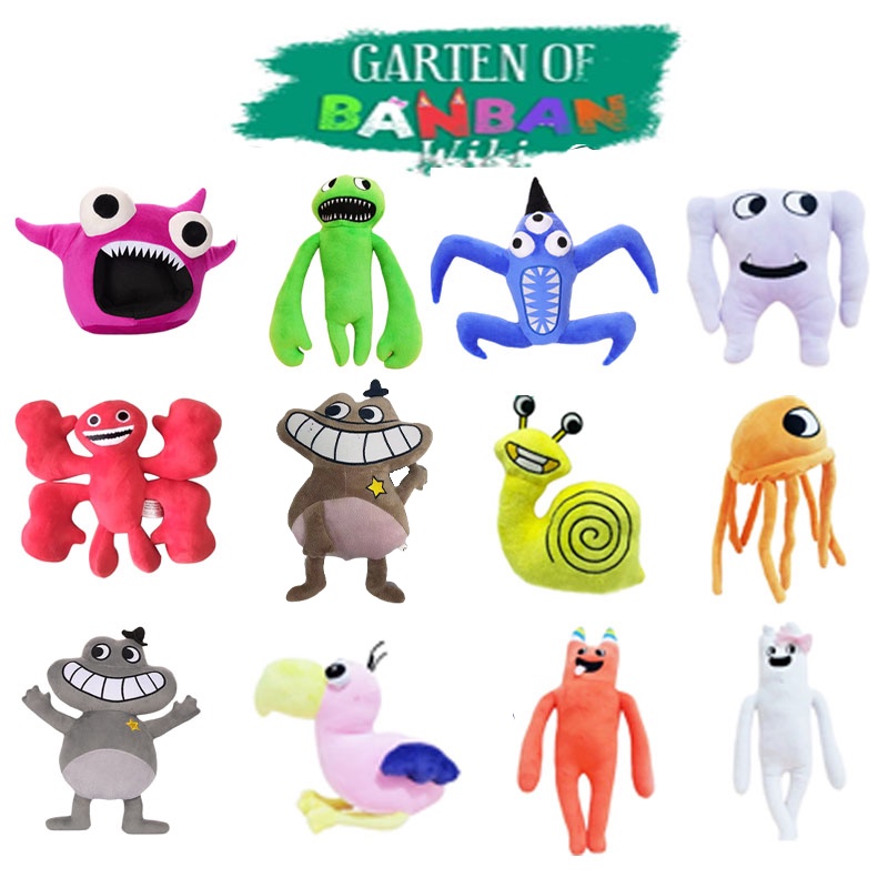 Of Banban Garten Creature Plush Lucu Dan Cuddly 25cm Mainan Animal