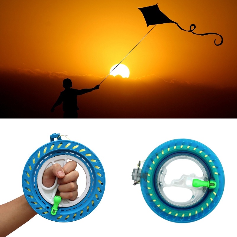 High-quality Gulungan Layangan Plastik Dengan Bantalan Halus- Pilihan Biru Dan Biru Kristal