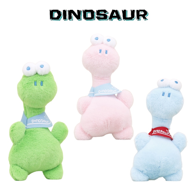 Ornamen Plush Dinosaurus Lembut Aksesori Gantungan Kunci Grosir Untuk Anak