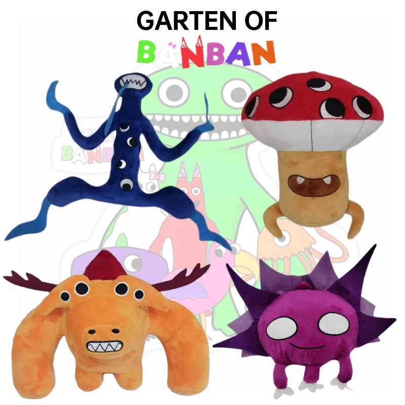 Garten Of Banban Mainan Mewah Game Creatures Plushies Lucu Bantal Decor Anak Hadiah