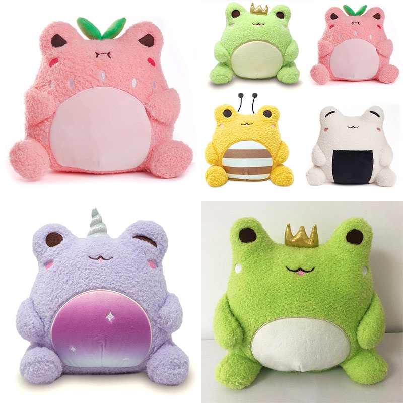 Adorable Frog, Bee, Unicorn, Strawberry Stuffed Animal, Hadiah Anak Sempurna