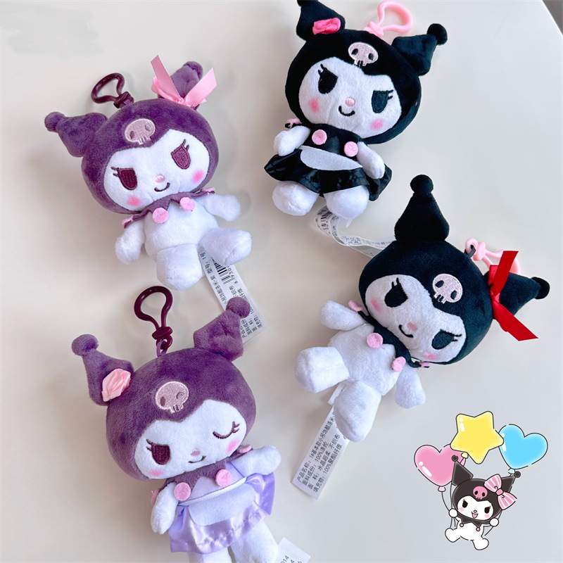 Ornamen Gantung Mewah Sanrio Kuromi Asli Desain Bunny, Berbahan Pp Cotton