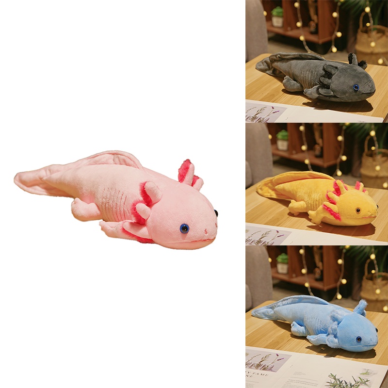 Axolotl Mainan Dinosaurus Hexagonal Plush Lembut Dan Cuddly Untuk Anak