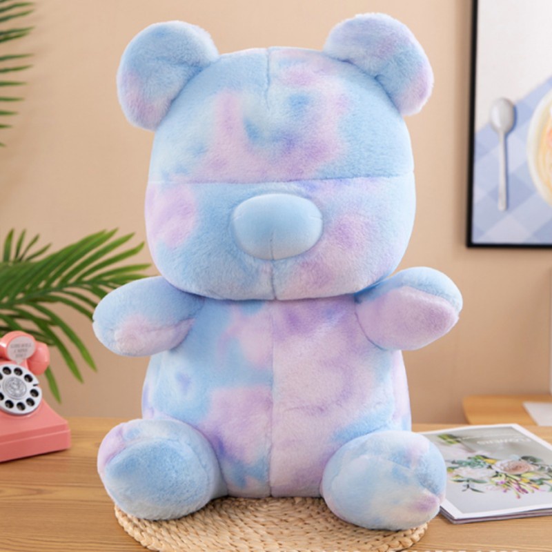 70cm Gloomy Rainbow Bear Mainan Mewah Boneka Binatang Warna-Warni Untuk Anak Dan Dewasa Lucu