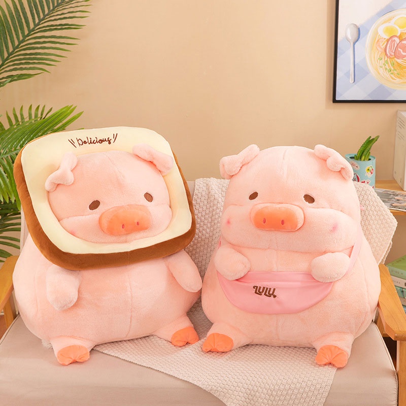 Lulu Pig Plushie Warna Vibrant Dan Empat Ukuran Tersedia Untuk Ebay Amazon Dan Lainnya