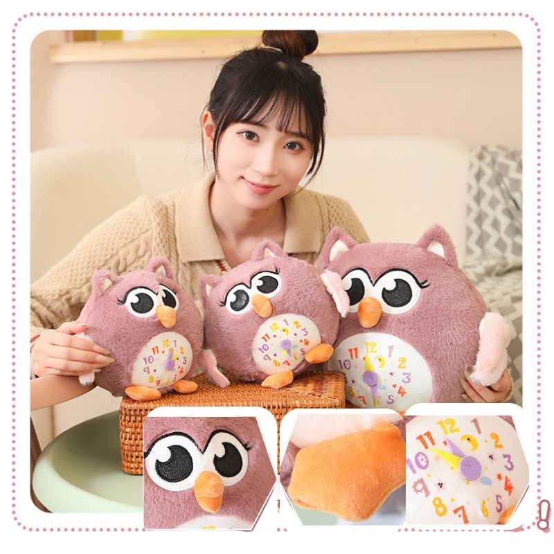 Bantal Multifungsi Kartun Plush Owl