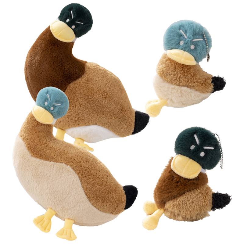 Boneka Plush Pasangan Lovely Duck Untuk Hiburan Anak