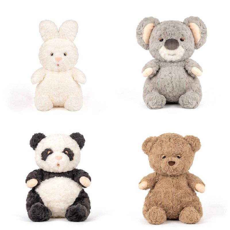 35 cm Sleepy Animal Plush Toy Rabbit Bear Anjing koala Boneka Boneka Hadiah Anak Dekorasi Rumah