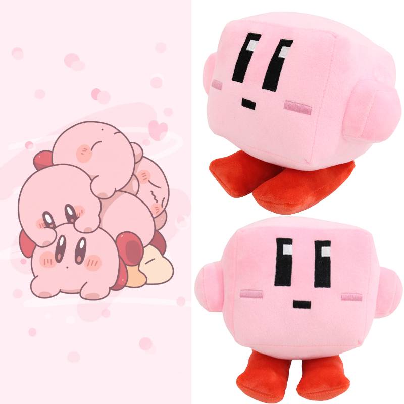 Mainan Boneka Binatang Plush Karakter Kartun Kirby Menggemaskan