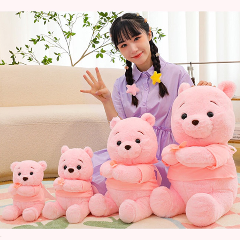 Mainan Boneka Bear Pink Grosir Cocok Untuk Toko Ecer Dan Toko Online