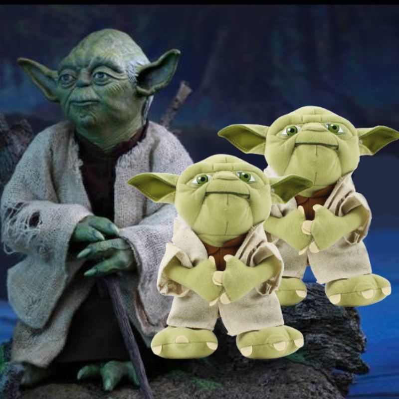 Mainan Plush Yoda Hikmat Master Untuk Penggemar Star Wars