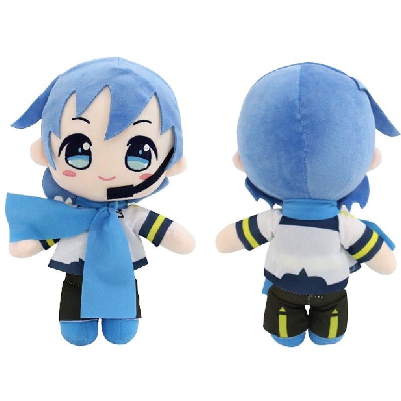 Merchandise Anime Hatsune Miku, Mainan Boneka Plush Pendek, Non Kartun, Hadiah Pacar, 20-26cm, 0.13-0.15kg