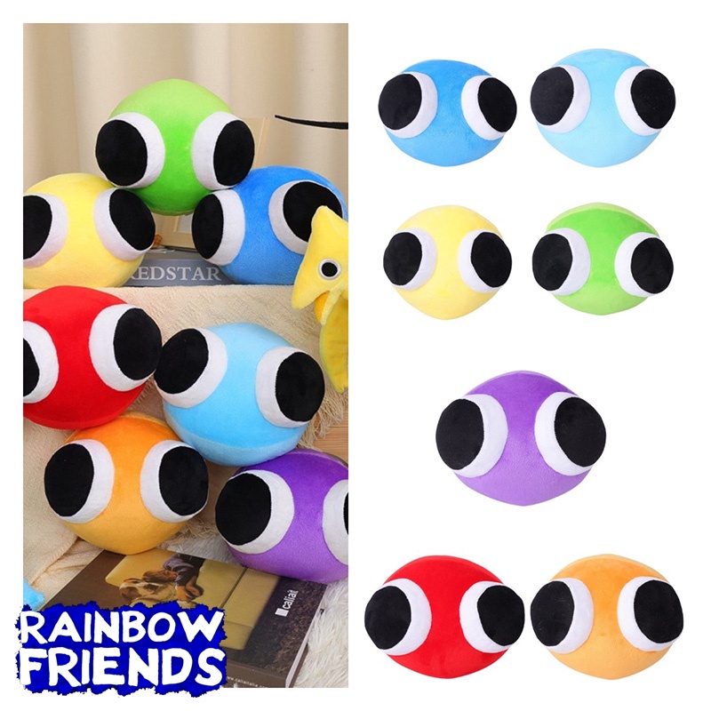 Rainbow Friends Chapter 2koleksi Mainan Mewah Pilih Satu Dari 8warna Dan Desain Vibrant, Plush Pendek Dan Isian Katun Pp, 15cm