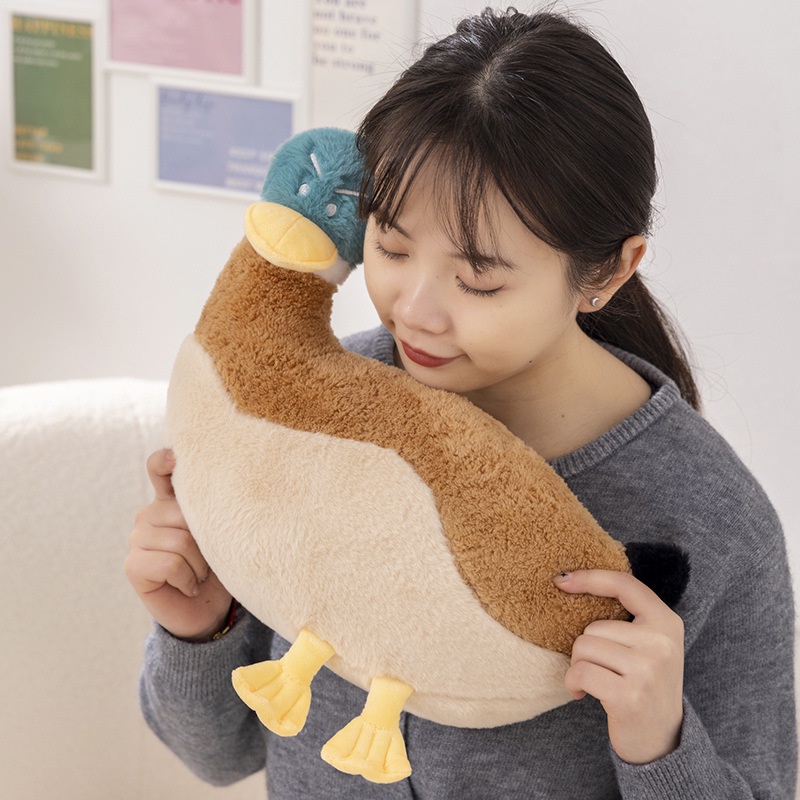 Boneka Plush Pasangan Lovely Duck Untuk Hiburan Anak