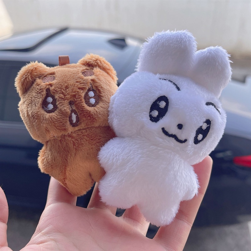 10cm Grup Korea TXT Member Gantungan Kunci Fans Hadiah Berharga Cuddly PP Katun Lembut 10cm