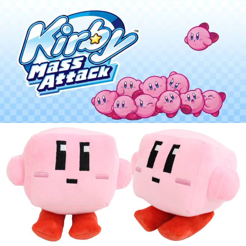 Mainan Boneka Binatang Plush Karakter Kartun Kirby Menggemaskan